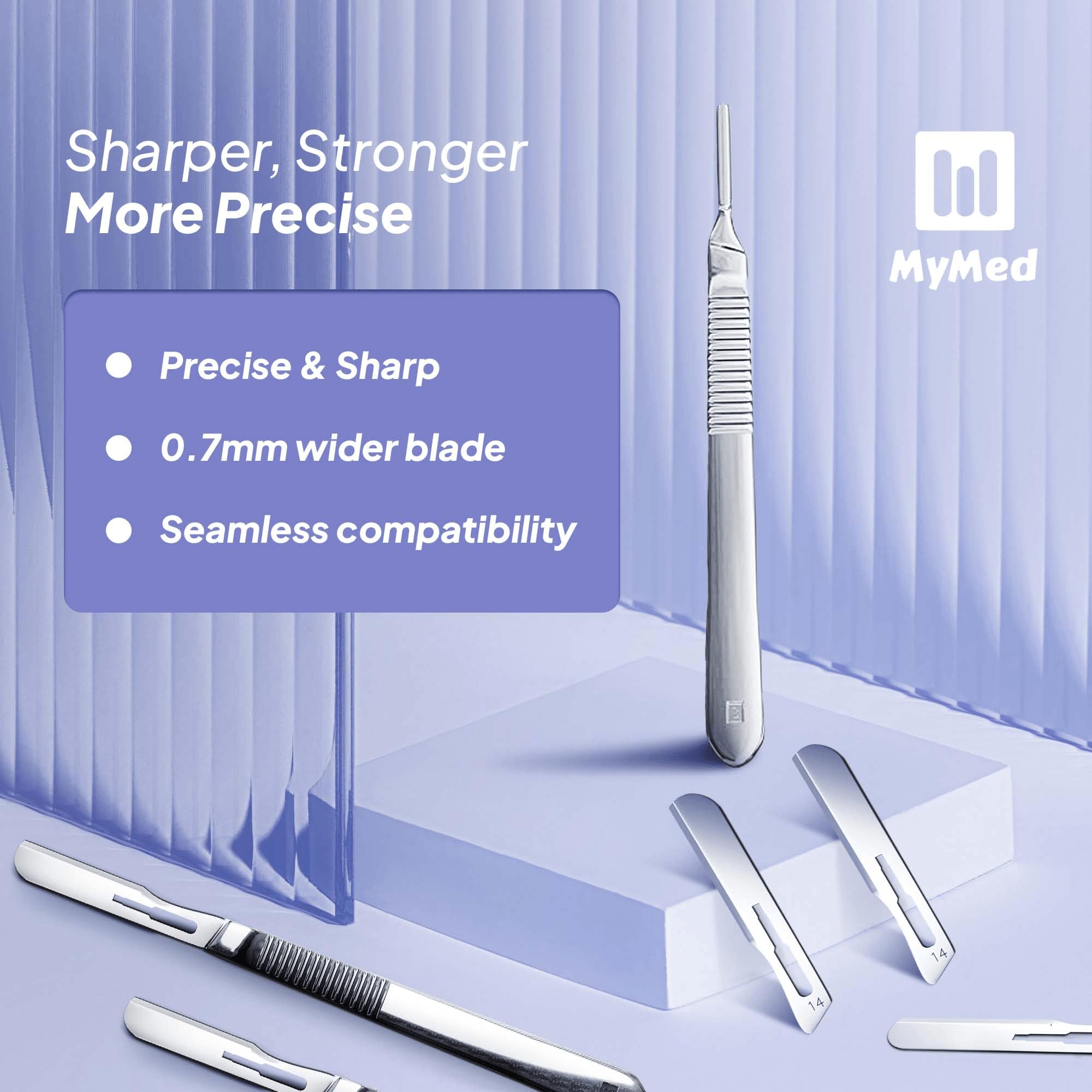 Pack of 15#14R Dermaplaning Scalpels with Hair Identifier Spray + 14R Dermaplane Razor for Women Face– for Smooth and Glowing Skin - Image 9