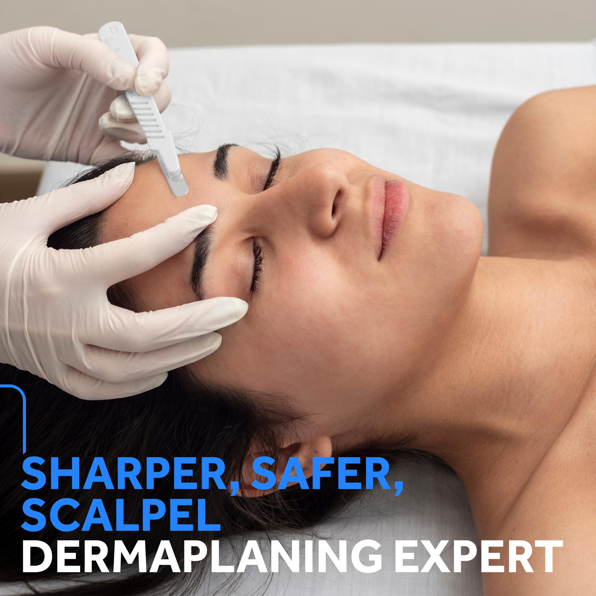 Dermaplaning Oil & 14R Disposable Dermaplane Razor Scalpel Pack of 20 Bundle – Hydrating Dermaplane Oil & Precision Scalpels for Smooth Dermaplane Razor Glide - Image 6